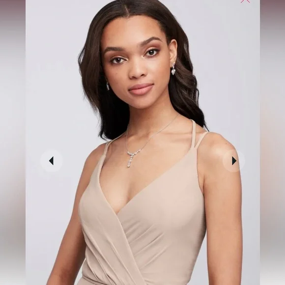 David’s Bridal georgette bridesmaid dress- NEW!!! - Picture 4 of 10